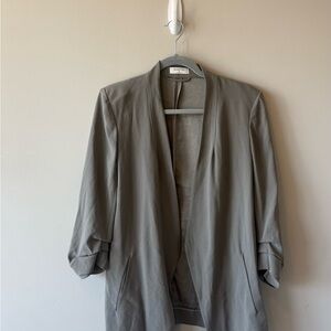 Aritzia Babaton Women's Power Blazer Olive